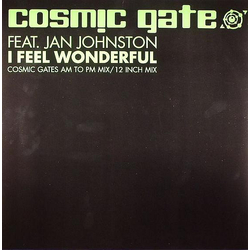 Cosmic Gate / Jan Johnston I Feel Wonderful Vinyl 12" USED