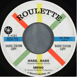 Del Serino Marie, Marie / A Date With The Blues Vinyl 7" USED