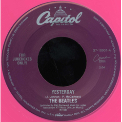 The Beatles Yesterday / Act Naturally Vinyl 7" USED
