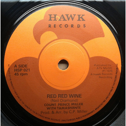 Count Prince Miller Red Red Wine Vinyl 7" USED