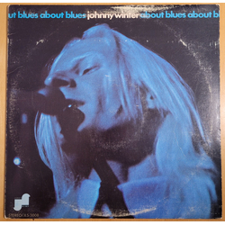 Johnny Winter About Blues Vinyl LP USED