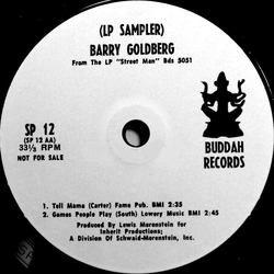 Barry Goldberg LP Sampler Vinyl 12" USED