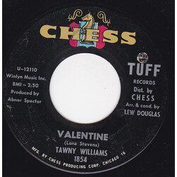 Tawny Williams Valentine / The Door Is Open USED VINYL 7INCH 45 RPM SINGLE