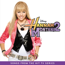 Hannah Montana Hannah Montana 2 (Songs From The Hit Tv Series) Vinyl LP USED