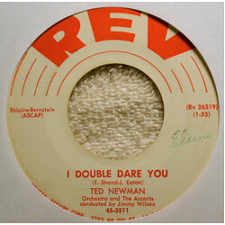 Ted Newman I Double Dare You USED VINYL 7INCH 45 RPM