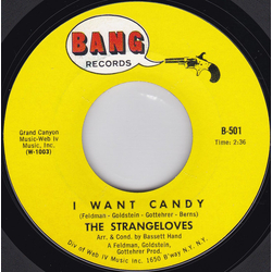 The Strangeloves I Want Candy Vinyl 7" USED