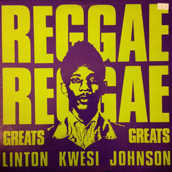Linton Kwesi Johnson Reggae Greats Vinyl LP USED