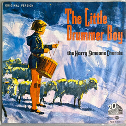 The Harry Simeone Chorale The Little Drummer Boy / O' Holy Night USED VINYL 7INCH 45 RPM SINGLE REISSUE
