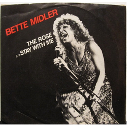 Bette Midler The Rose Vinyl 7" USED