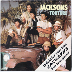 The Jacksons Torture Vinyl 7" USED