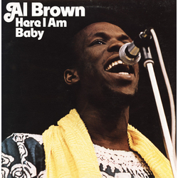 Al Brown (4) Here I Am Baby Vinyl LP USED