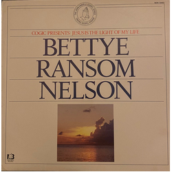Bettye Ransom Nelson COGIC Presents: Jesus Is The Light Of My Life Vinyl LP USED