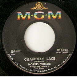 Norro Wilson Chantilly Lace / Where The Action Is USED VINYL 7INCH 45 RPM SINGLE