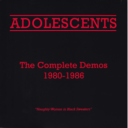 Adolescents The Complete Demos 1980-1986 Vinyl LP USED
