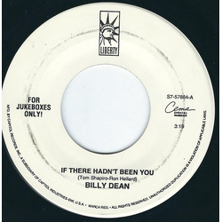 Billy Dean If There Hadn't Been You Vinyl 7" USED