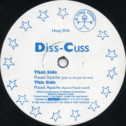 Diss-Cuss Pissed Apache Vinyl 12" USED