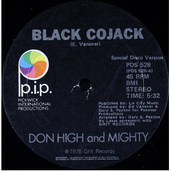 Don High And Mighty Black Cojack Vinyl 12" USED