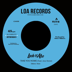 Lack Of Afro Take You Home / Fires Glow Vinyl 7" USED