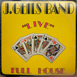 The J. Geils Band "Live" Full House Vinyl LP USED