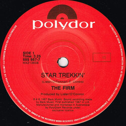 The Firm Star Trekkin' VINYL 7" USED