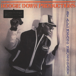 Boogie Down Productions By All Means Necessary Vinyl LP USED