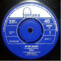 Millie Small My Boy Lollipop Vinyl 7" USED