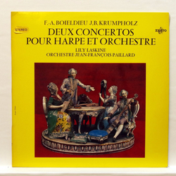 François-Adrien Boieldieu / Johann Baptist Krumpholtz / Lily Laskine / Orchestre De Chambre Jean-François Paillard Deux Concertos Pour Harpe Et Orches