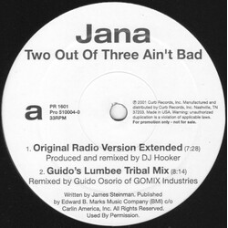 Jana Two Out Of Three Ain't Bad Vinyl 12" USED