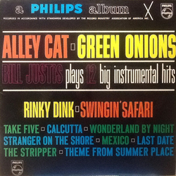 Bill Justis Alley Cat / Green Onions (Bill Justis Plays 12 Big Instrumental Hits) Vinyl LP USED