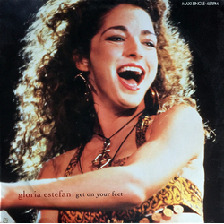 Gloria Estefan Get On Your Feet Vinyl 12" USED
