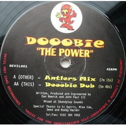 Dooobie The Power Vinyl 12" USED
