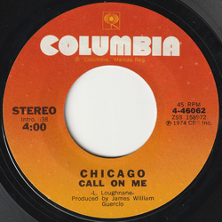 Chicago (2) Call On Me Vinyl 7" USED