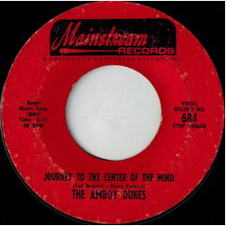The Amboy Dukes Journey To The Center Of The Mind Vinyl 7" USED