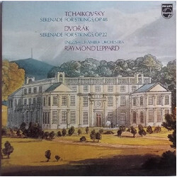 English Chamber Orchestra / Raymond Leppard / Pyotr Ilyich Tchaikovsky / Antonín Dvořák Serenades For Strings Vinyl LP USED