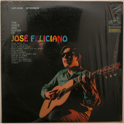 José Feliciano The Voice And Guitar Of José Feliciano Vinyl LP USED