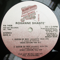 Roxanne Shanté Queen Of Rox (Shante' Rox On) Vinyl 12" USED
