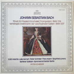 Johann Sebastian Bach / Edith Mathis / Julia Hamari / Peter Schreier / Theo Adam / Siegfried Lorenz / Berliner Solisten / Kammerorchester Berlin / Pet