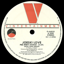 Joeski Love Pee-Wee's Dance Vinyl 12" USED