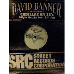 David Banner Cadillac On 22's Vinyl 12" USED