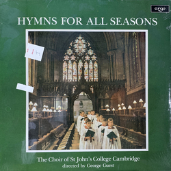St. John's College Choir / George Guest (2) Hymns For All Seasons Vinyl LP USED