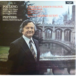Francis Poulenc / Flor Peeters / St. John's College Choir / Jonathan Bond (2) / John Scott (10) / George Guest (2) Mass In G Major / Exultate Deo / Sa