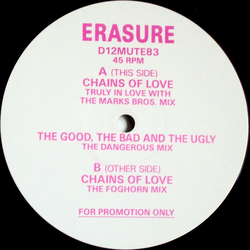 Erasure Chains Of Love Vinyl 12" USED