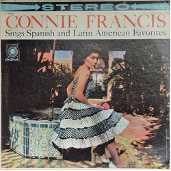 Connie Francis Sings Spanish & Latin American Favorites Vinyl LP USED