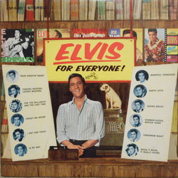 Elvis Presley Elvis For Everyone! Vinyl LP USED
