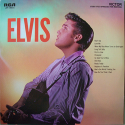 Elvis Presley Elvis Vinyl LP USED