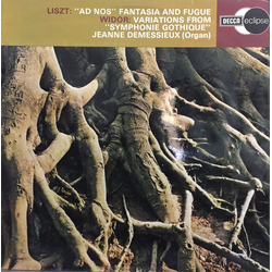 Jeanne Demessieux / Franz Liszt / Charles-Marie Widor "Ad Nos" Fantasia And Fugue - Variations From "Symphonie Gothique" Vinyl LP USED