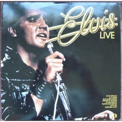 Elvis Presley Elvis Live Vinyl LP USED