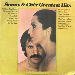 Sonny & Cher Greatest Hits Vinyl LP USED