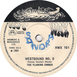 Flaming Ember Westbound No. 9 Vinyl 7" USED