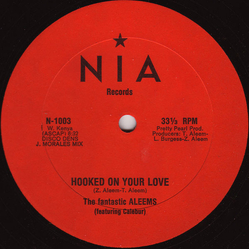 Aleem / Calebur Hooked On Your Love Vinyl 12" USED